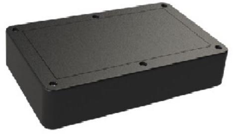 Bud Industries-CUR-3296 Cajas, compartimentos y anaqueles Black Acrylonitrile Butadiene Styrene Utility Box