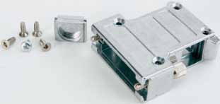 CONEC Elektronische Bauelemente GmbH-165X11609X Backshells 45° A Shell Size Zinc Die Cast