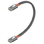 Cable Assembly Twinax 0.23m 30AWG iPass to iPass 36 to 36 POS M-M Crimp iPass/Mini Multi-Lane/PCI Express/SAS Bag