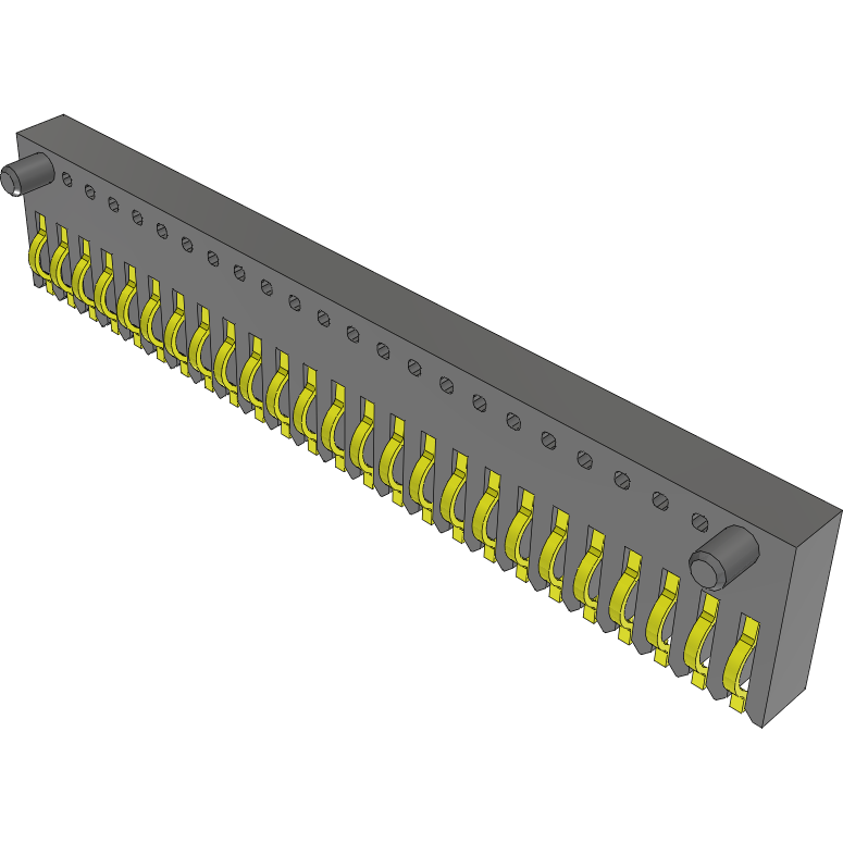 Samtec-SEI-125-02-G-S-AT-TR 连接器插头及 PCB 插座 Conn One Piece Interface HDR 25 POS 1mm Solder ST SMD T/R