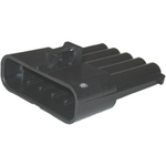 Conn Housing M 4 POS Crimp ST Cable Mount Black