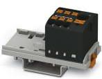 PHOENIX CONTACT-3273080 Bloques terminales del conector Conn Distribution Terminal Block 7 POS Spring Clamp DIN Rail/Panel Mount 24A