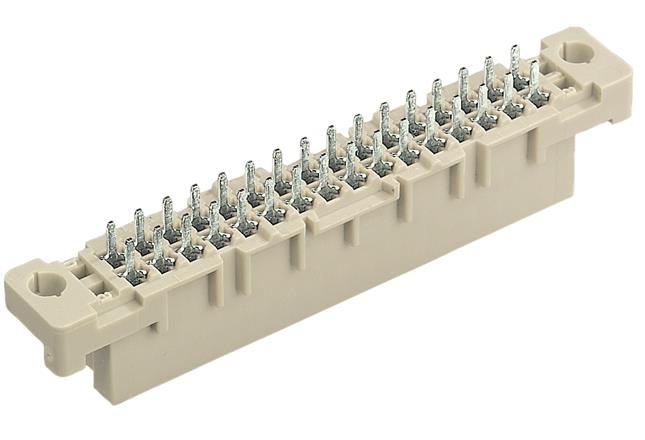 HARTING Technology Group-09222326824 Connector Backplane Conn DIN 41612 F 32 POS 2.54mm Solder ST Thru-Hole