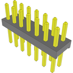 Conn Unshrouded Header HDR 14 POS 2mm Solder ST Top Entry Thru-Hole Bulk