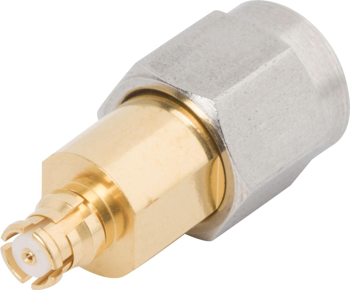 Amphenol SV Microwave-SF1115-6082 RF-Steckverbinder Conn 2.92mm-SMP Adapter 0Hz to 40GHz 50Ohm ST M/F Gold Over Nickel Tray