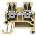 Weidmuller-0340460000 Blocs de raccordement de terminaux Conn Feed-Through Terminal Block 2 POS Screw T DIN Rail 17.5A