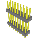 Conn Board Stacker HDR 16 POS 2.54mm Solder ST Top Entry Thru-Hole Bulk