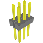 Conn Unshrouded Header HDR 6 POS 2.54mm Solder ST Top Entry Thru-Hole Bulk