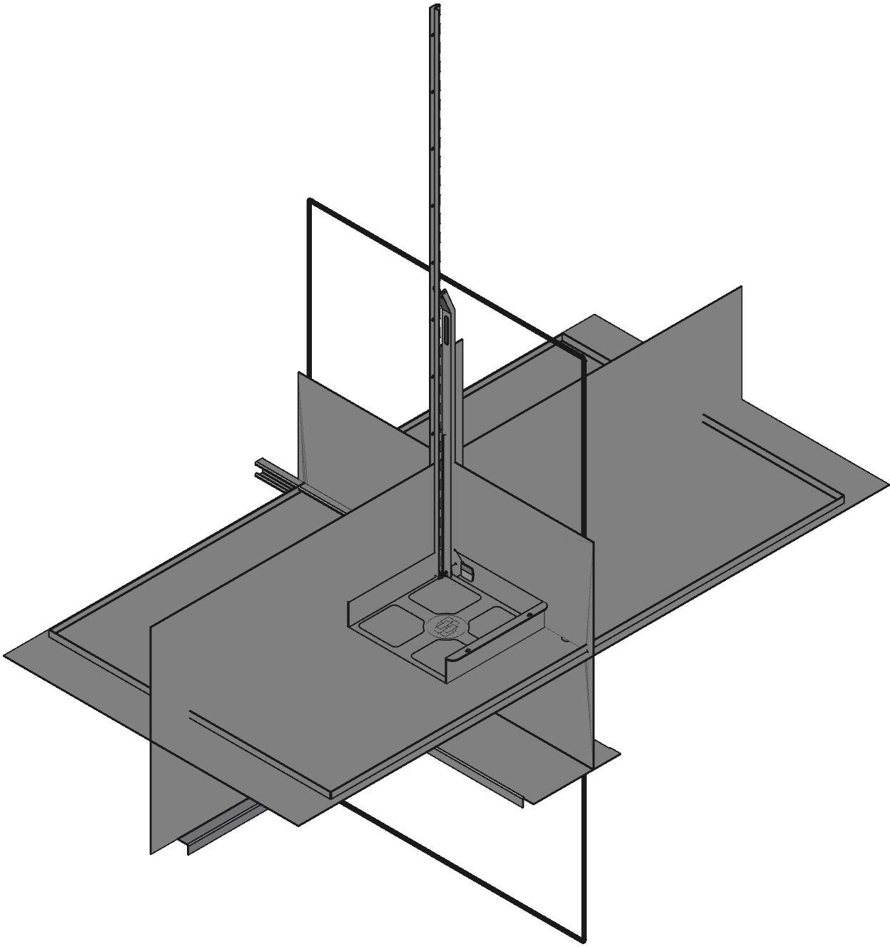 Hammond Manufacturing-HN4FS723624S16 Kästen, Gehäuse und Gestelle Stainless Steel Two Door Floor mount Enclosure