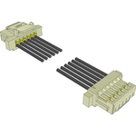 Cable Assembly Discrete Wire 0.152m 28AWG Wire to Board to Wire to Board 6 to 6 POS SKT-SKT Crimp-Crimp Micro Mate™ Bag