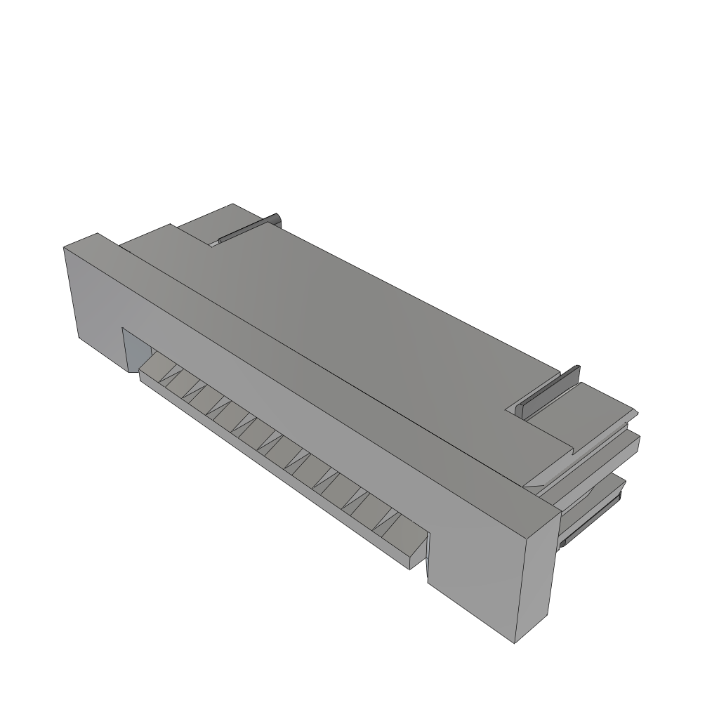 Samtec-ZF1-09-01-TM-WT Steckverbinder, FFC-FPC Conn FFC/FPC Connector SKT 9 POS 1mm Solder RA SMD Tube