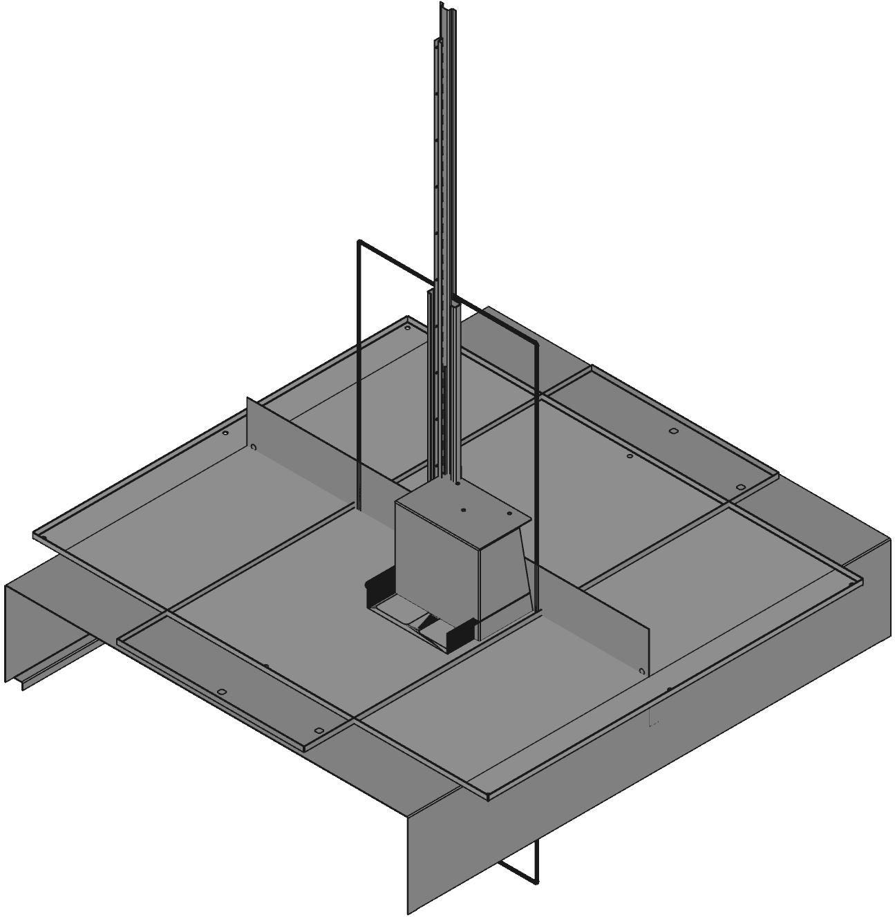 Hammond Manufacturing-1422N4SSE12FQT Kästen, Gehäuse und Gestelle 1422 SERIES STAINLESS STEEL TWO DOOR FLOOR MOUNT-NEMA 4X