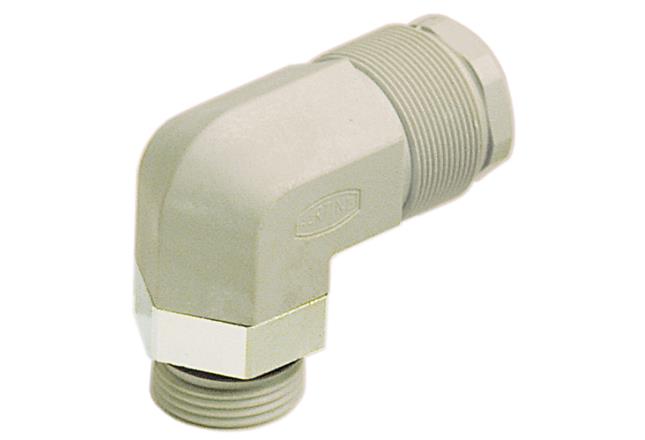 HARTING Technology Group-09150000102 Backshells Screw Mount Housing 90° Polycarbonate Screw Lock