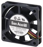 SANYO DENKI-109P0605H701 Gebläse und Lüfter DC Fan Axial Ball Bearing 5V 4.5V to 5.5V 14.1CFM 32dB 60 X 60 X 15mm