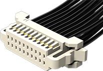 Samtec-S1SD-10-28-GF-04.50-L3 Montajes de cables, otros Cable Assembly Discrete Wire 0.114m 28AWG Socket Strip to Socket Strip 20 to 20 POS SKT-SKT Crimp-Crimp Micro Mate™ Bag