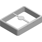 54.8 x 40.8 x 11mm Two-piece Drawn-Seamless RF Shield/EMI Shield FRAME (CRS)