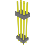 Conn Board Stacker HDR 6 POS 2.54mm Solder ST Top Entry Thru-Hole Bulk