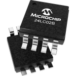 Microchip Technology-24LC02BT-I/MS EEPROM EEPROM Serial-I2C 2K-bit 256 x 8 3.3V/5V Automotive AEC-Q100 8-Pin MSOP T/R