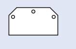 Altech Corporation-EPCSCP2.5T Steckverbinderzubehör Connector Accessories End Section Straight Polyamide 6/6