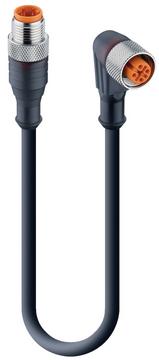 Belden-RST 3-RKWT 4-3-224/2 M null Cable Assembly Circular Sensor/Actuator 2m 22AWG M12 Circular to M12 Circular 4 to 4 POS M-F