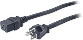 American Power Conversion-AP9873 Cable Assembly AC Power Cable Assembly 2.5m NEMA 5-20P to IEC-60320-C19 3 to 3 POS PL-SKT