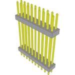 Conn Board Stacker HDR 20 POS 2mm Solder ST Top Entry Thru-Hole Bulk