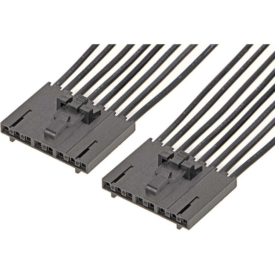 Molex-2162701082 Andere Kabelbaugruppen Cable Assembly UL 11028 0.15m 22AWG Wire to Board to Wire to Board 8 to 8 POS F-F Crimp-Crimp SL Bag