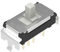 ALPS ALPINE CO., LTD-SSSS920600 Switch Slide Switch Slide DP3T Top Slide 0.1A 12VDC 10000Cycles PC Pins Bracket Mount/Through Hole Bulk