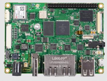 iWave Systems-IW-G34S-SM04-4L002G-E016G-BIA Single Board Computers - SBCs SBC, 400MHz/1.6GHz NXP CPU 2GB LPDDR4 10Mbps/100Mbps/1000Mbps
