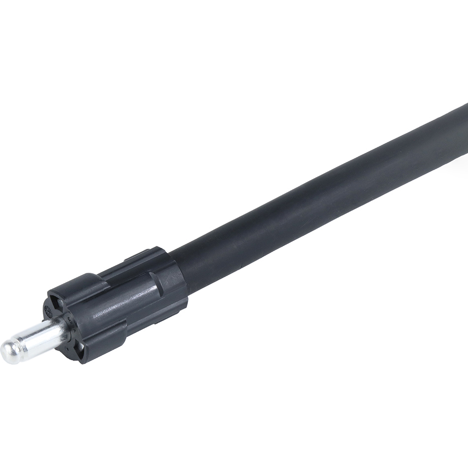 Molex-2289651111 Andere Kabelbaugruppen HyperQube-to-Pigtail Of-the Shelf (OTS) Cable Assembly, 6.00mm Diameter, Male, 1000.00mm Length, 2 AWG, Black