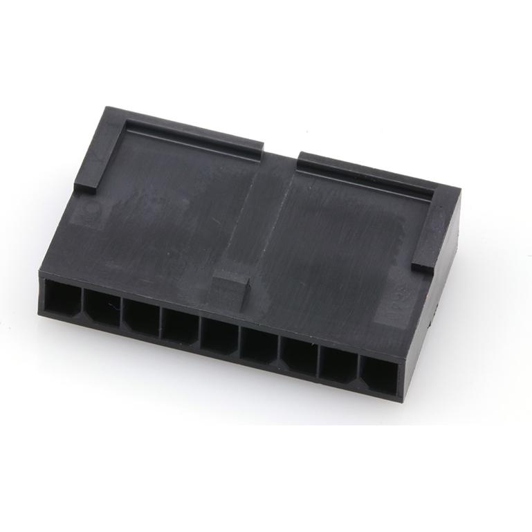 Molex-43640-0901 Einzeladersteckverbinder, Gehäuse Conn Housing PL 9 POS 3mm Crimp ST Cable Mount Black Micro-Fit 3.0™ Bag