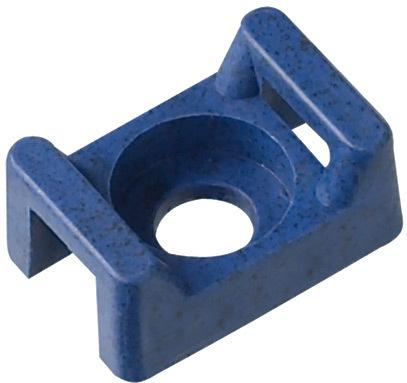 Panduit-TM2S8-C186 Accessoires de câble Cable Accessories Cable Tie Mount Metal Impregnated Polypropylene Dark Blue