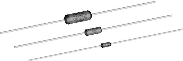 Vishay-CMF55300K00FKEA Widerstand, fest, Einzeldurchsteckloch Res Metal Film 300K Ohm 1% 0.6W ±100ppm/°C Epoxy AXL T/R