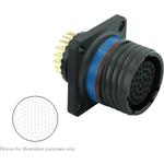 Conn Circular SKT 100 POS Solder ST Flange Mount 100 Terminal 1 Port