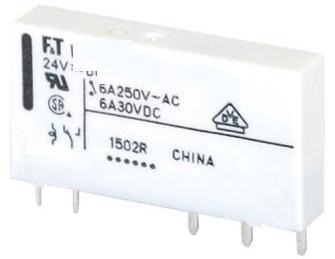 Fujitsu-FTR-LYCA005V Power Relays Power Relay 5VDC 6A SPDT(28mm 5.08mm 15mm) THT