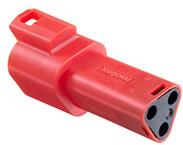 Molex-93444-2109 Gaine de câblage de raccordement discret Conn Housing RCP 3 POS Crimp ST Cable Mount Red Bag