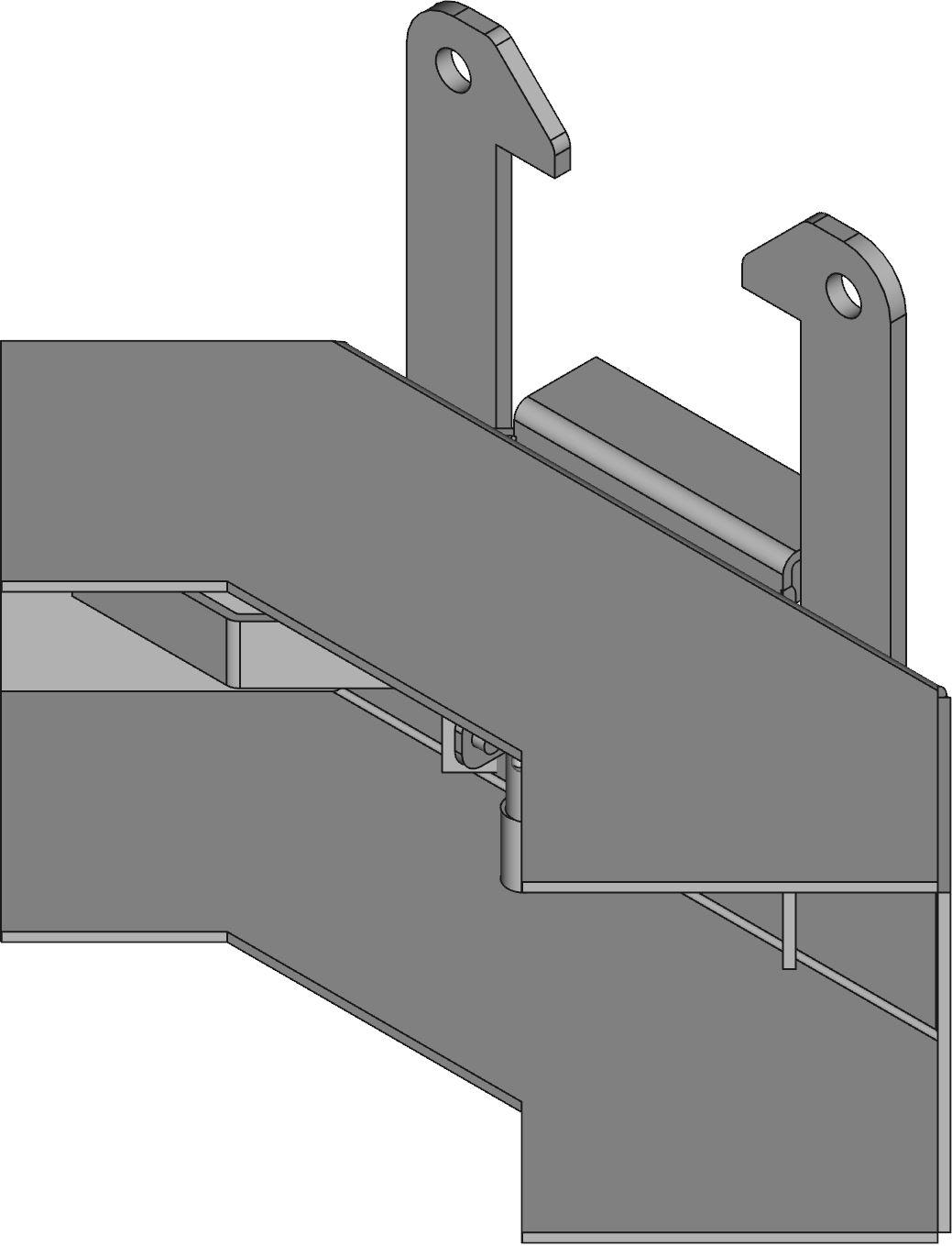 Hammond Manufacturing-1485B9P Verdrahtungskanäle Wireway Solid Wall Square Screw Steel Gray