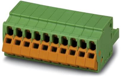 PHOENIX CONTACT-1718106 Steckverbinder, Klemmenblöcke Conn Terminal Block F 16 POS 5mm IDT ST Cable Mount 12A