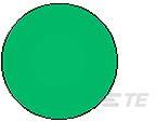TE Connectivity-QLLD750GR Beschriftungen Labels Dot Matrix Label Paper Matte Green 19.1x19.1mm