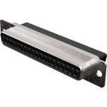 Conn D-Sub F 37 POS Crimp ST Cable Mount 37 Terminal 1 Port Carton