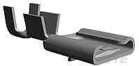 TE Connectivity-62572-2 Raccordement de terminaux Quick Disconnect Terminal 16-20AWG Phosphor Bronze F 13.97mm Strip