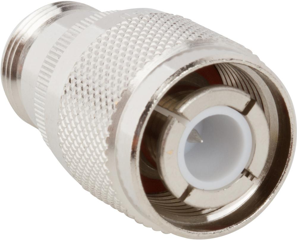 Amphenol RF-000-16050 RF-Steckverbinder Conn Type N-HN Adapter 0Hz to 4GHz 50Ohm ST RCP/PL Silver