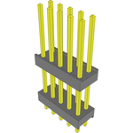 Conn Board Stacker HDR 10 POS 2.54mm Solder ST Top Entry Thru-Hole Bulk
