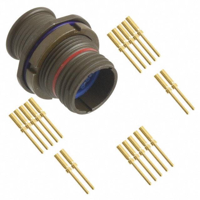 ITT Corporation-MKJ1A7W9-19PA Connettore circolare Conn Circular PIN 23 POS Crimp ST Cable Mount 23 Terminal 1 Port