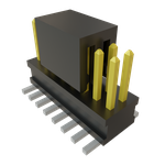 Conn Unshrouded Header HDR 16 POS 1.27mm Solder ST Top Entry SMD TIGER CLAW™ Tube