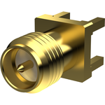 Conn SMA 0Hz to 18GHz 50Ohm Solder ST Thru-Hole F Gold