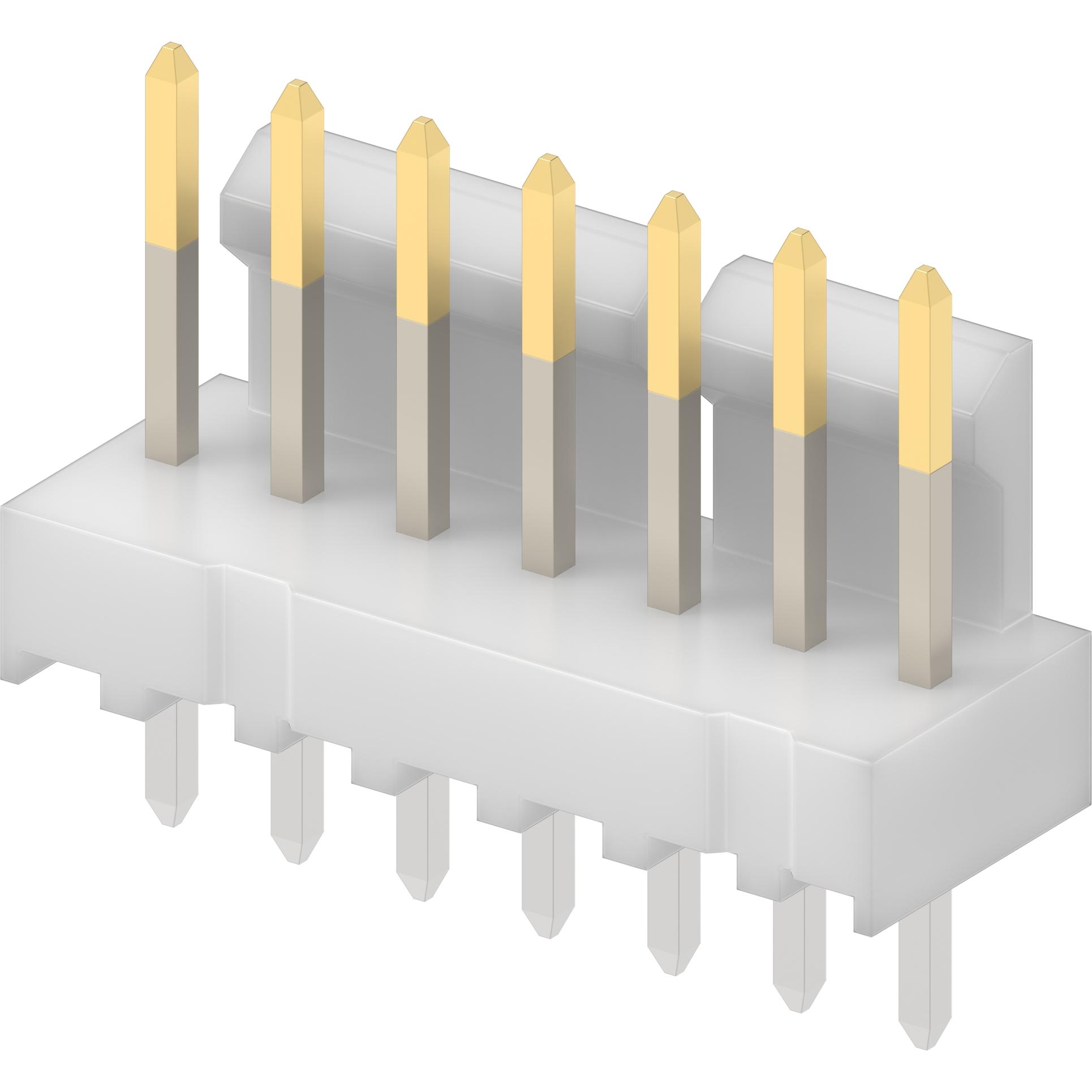 Molex-22112072 Connector Headers and PCB Receptacles Conn Wire to Board HDR 7 POS 2.54mm Solder ST Thru-Hole KK Bag