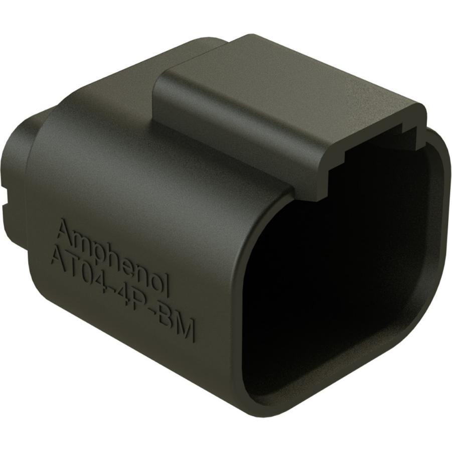 Amphenol-AT04-4P-BM04 Conector rectangular Conn Rectangular PIN 4 POS Solder ST Thru-Hole