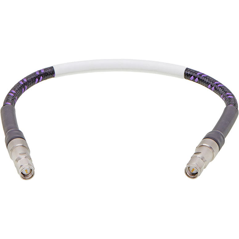 Molex-732390131 Kabelbaugruppen Koaxial Cable Assembly MXR 100 0.61m SMA to SMA PL-PL Cardinal Test Bag