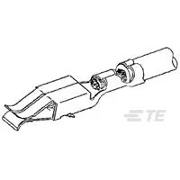 TE Connectivity-170209-1 Steckverbinder, Kontakt Contact SKT Crimp ST Cable Mount 14-20AWG Reel